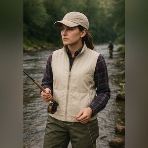 Orvis‎ Women’s Vest Fishing Hunting Travel With Interior/Exterior Pockets Large